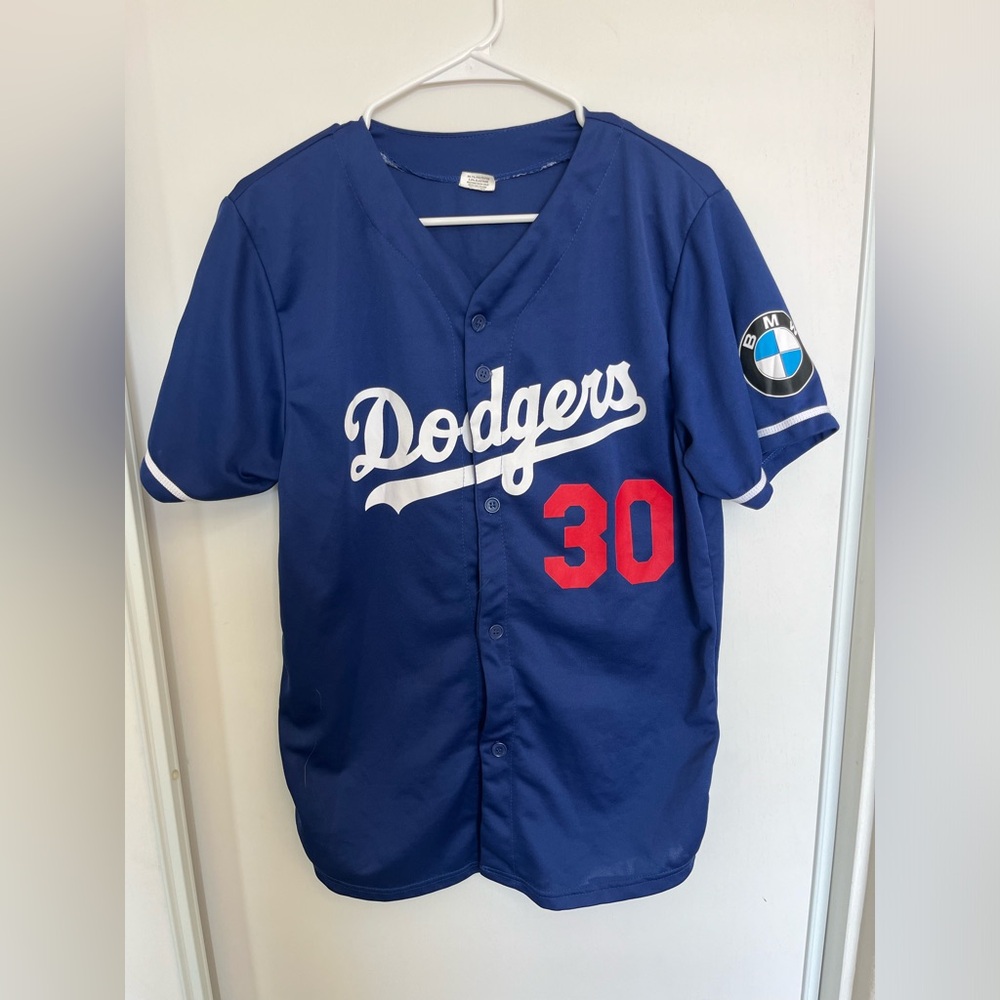 Los Angeles Dodgers 2018 Dave‎ Roberts Giveaway Jersey SGA Adult BMW Size M